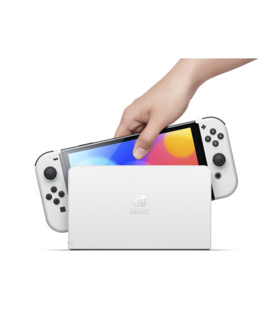 Nintendo Switch OLED videoconsola portátil 17,8 cm (7") 64 GB Pantalla táctil Wifi Blanco