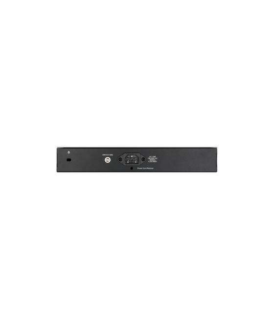 D-Link DGS-1210-08P Gestionado L2 Gigabit Ethernet (10/100/1000) Energía sobre Ethernet (PoE) Negro