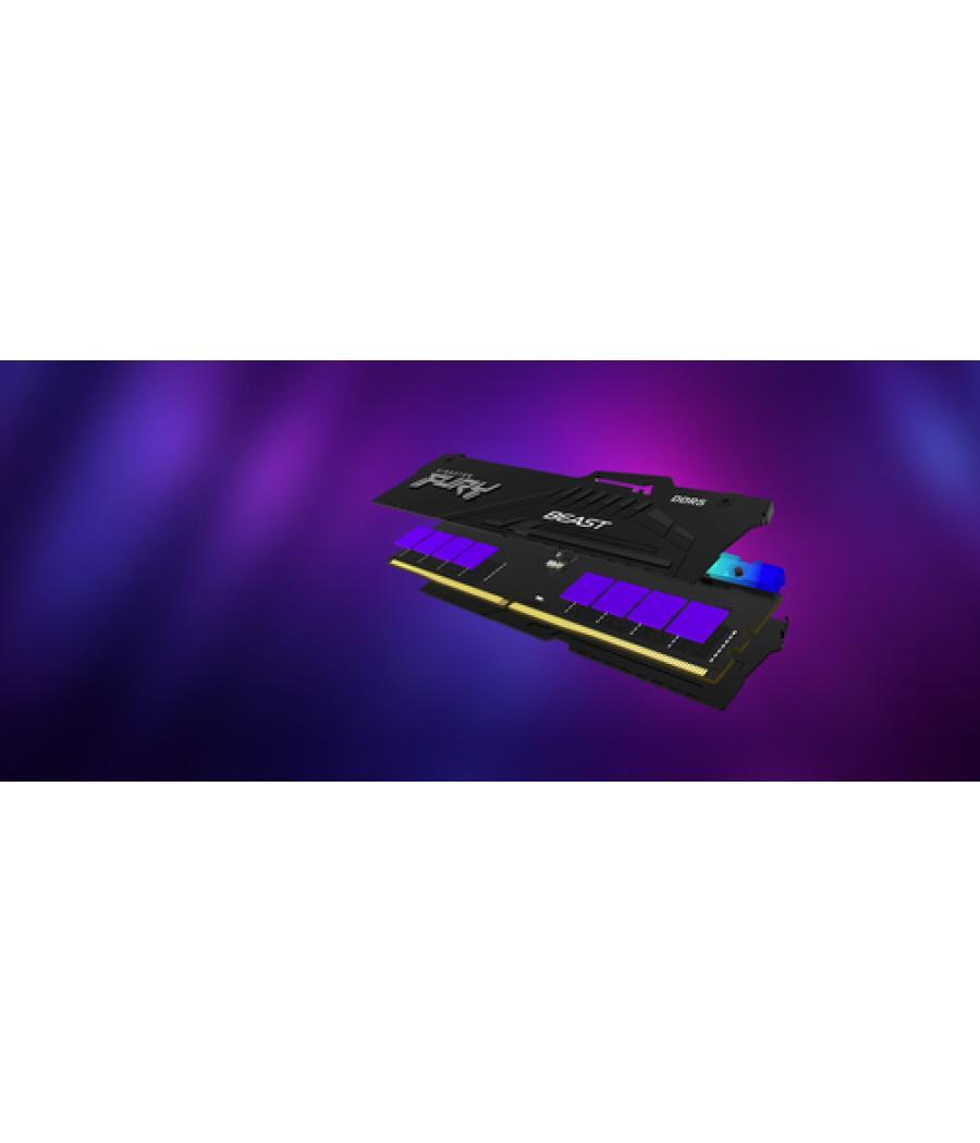 Kingston Technology FURY Beast RGB módulo de memoria 32 GB 1 x 32 GB DDR5