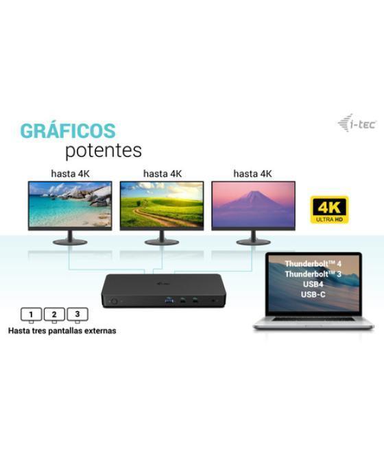 i-tec USB-C Triple Display Docking Station Gen 2 Pro + Power Delivery 100W