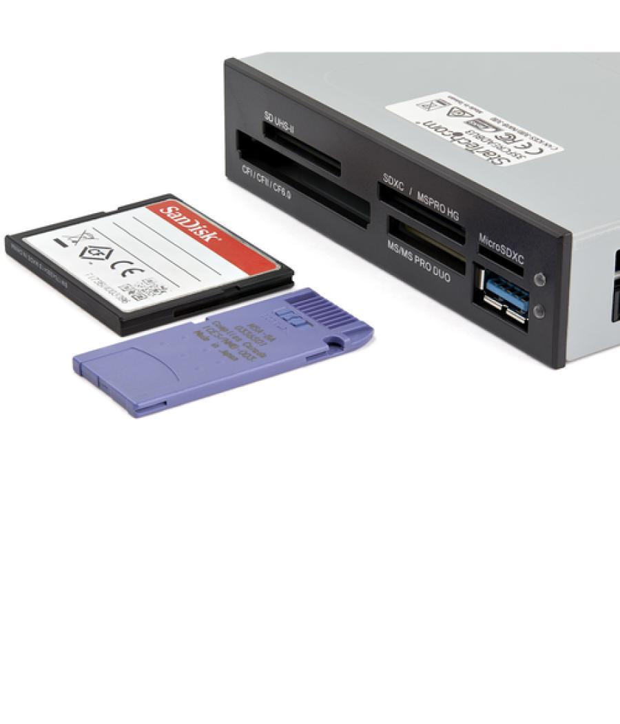 StarTech.com Lector Interno USB 3.0 para Tarjetas Memoria Flash con Soporte para UHS-II