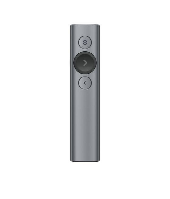 Logitech Spotlight apuntador inalámbricos Bluetooth/RF Gris