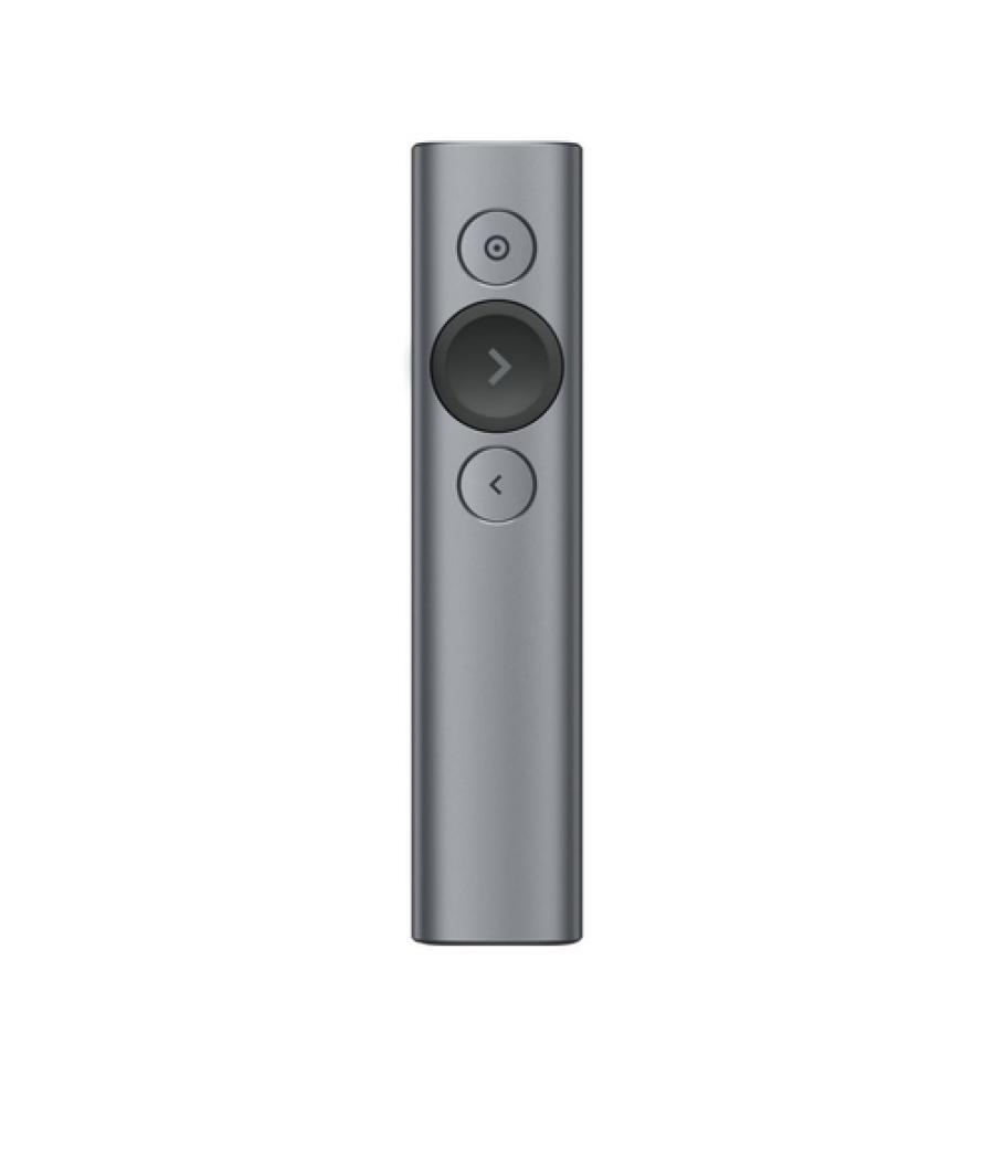 Logitech Spotlight apuntador inalámbricos Bluetooth/RF Gris