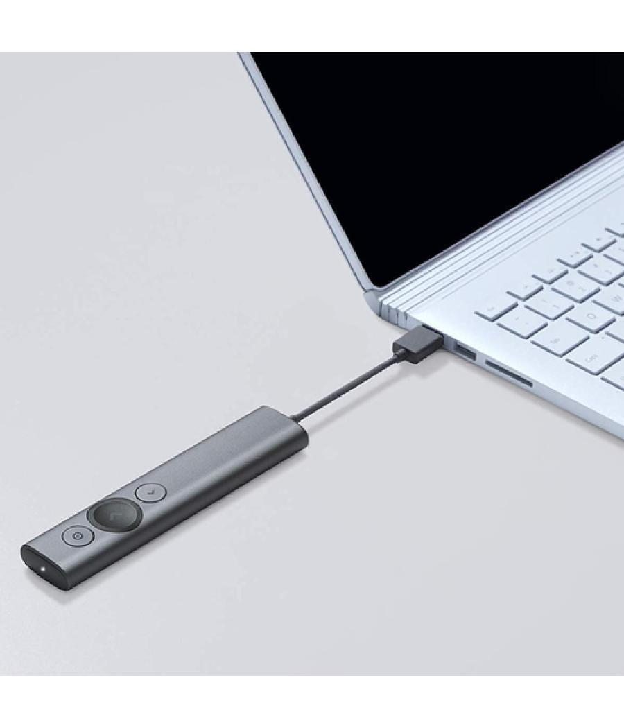 Logitech Spotlight apuntador inalámbricos Bluetooth/RF Gris