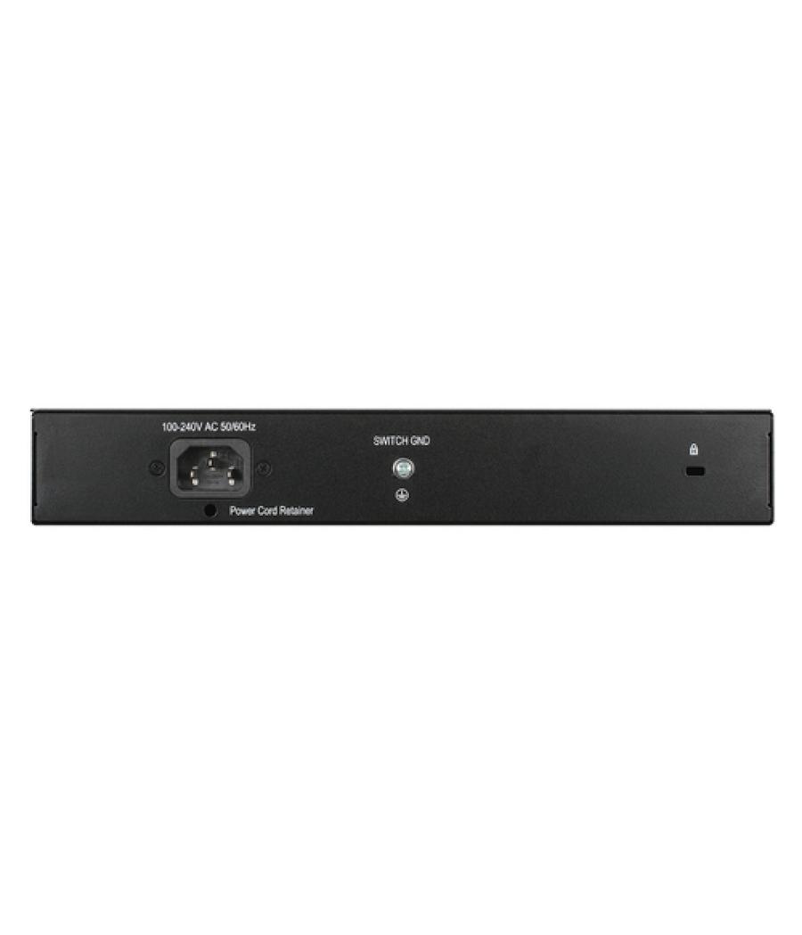 D-Link DGS-1008MP switch No administrado Gigabit Ethernet (10/100/1000) Energía sobre Ethernet (PoE) 1U Negro