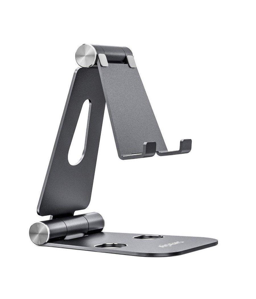 Soporte para smartphone/tablet aisens ms2pxl-094/ gris - Imagen 1