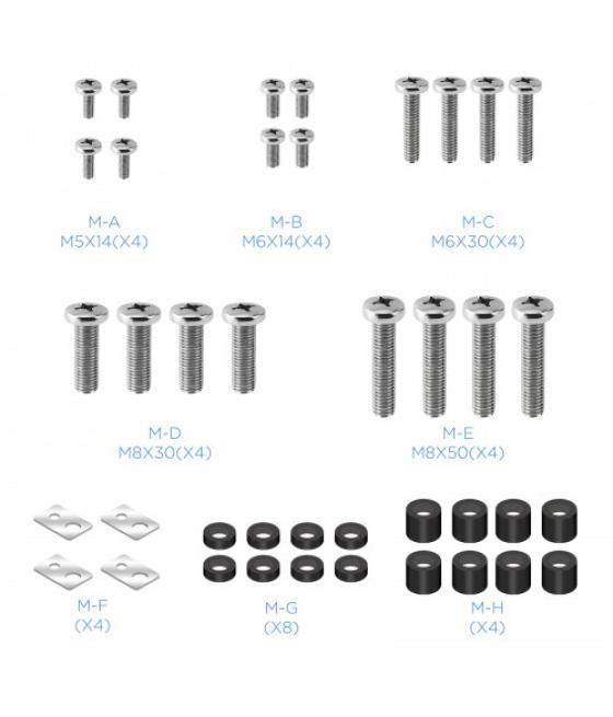 Tooq soporte de pared (monitor / plasma / lcd / led) 60”-100”