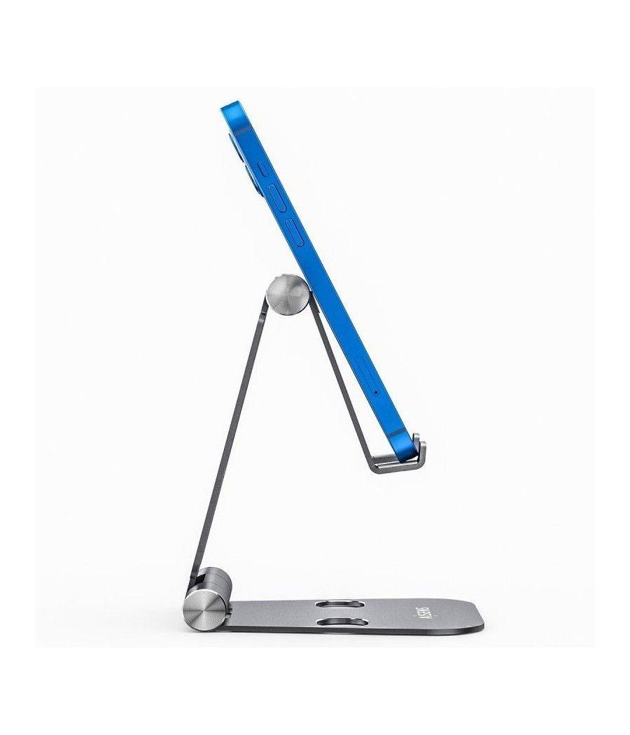 Soporte para smartphone/tablet aisens ms2pxl-094/ gris - Imagen 2