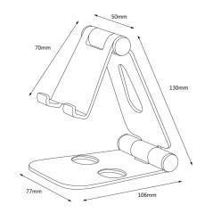 Soporte para smartphone/tablet aisens ms2pxl-094/ gris - Imagen 5
