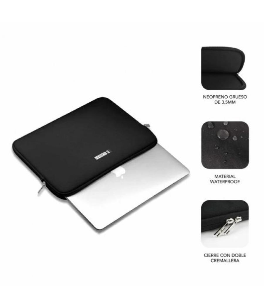 Subblim business laptop sleeve neoprene v2 11,6-12,5"black