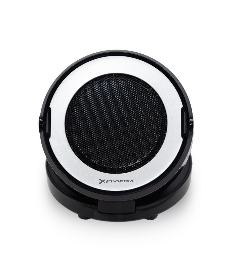 Altavoces phoenix para ordenador portables 2.0 usb negros