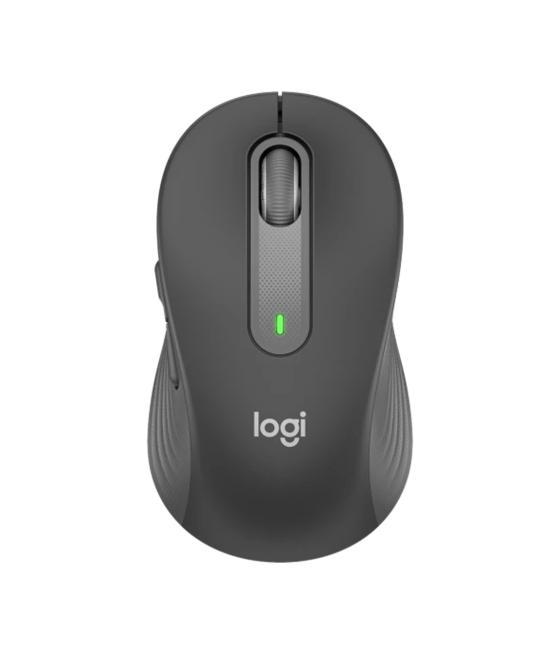 Mouse raton logitech m650 mediano optico wireless inalambrico grafito