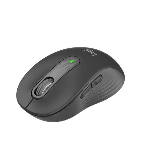 Mouse raton logitech m650 mediano optico wireless inalambrico grafito