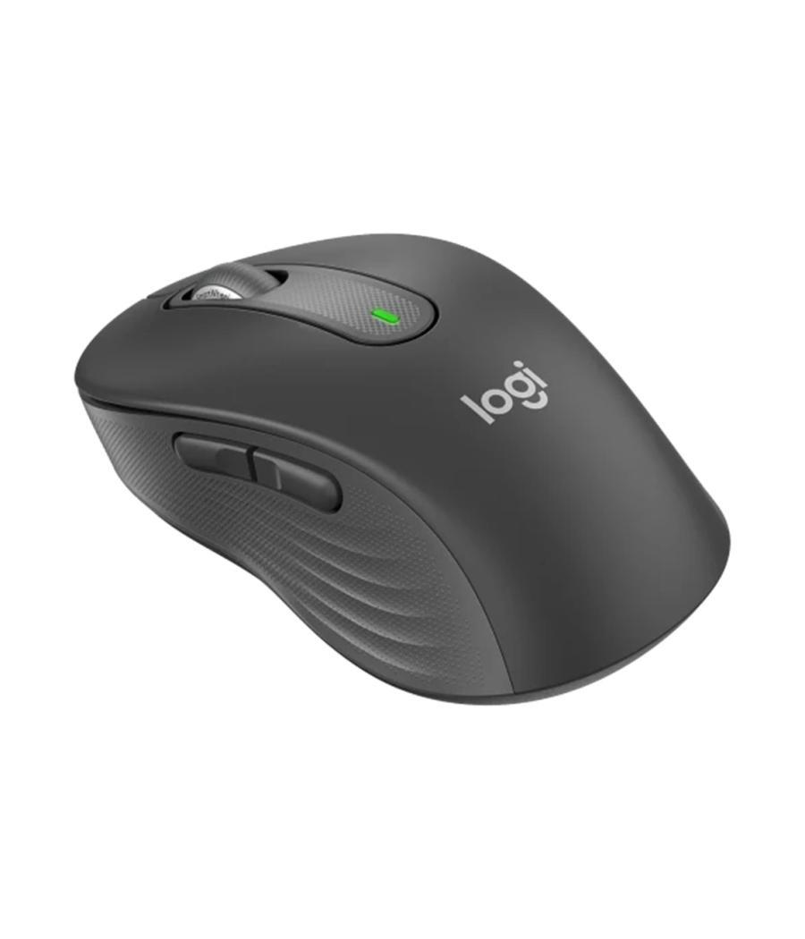 Mouse raton logitech m650 mediano optico wireless inalambrico grafito