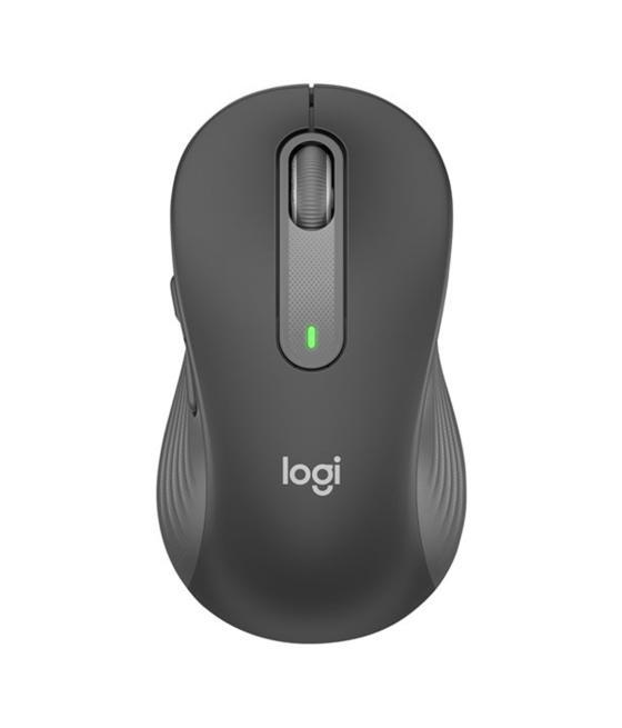 Mouse raton logitech m650 grande optico wireless inalambrico grafito