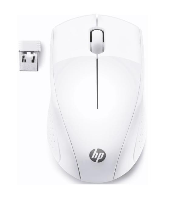 Mouse raton hp optico wireless inalambrico 220 - hasta 1600dpi - blanco nieve