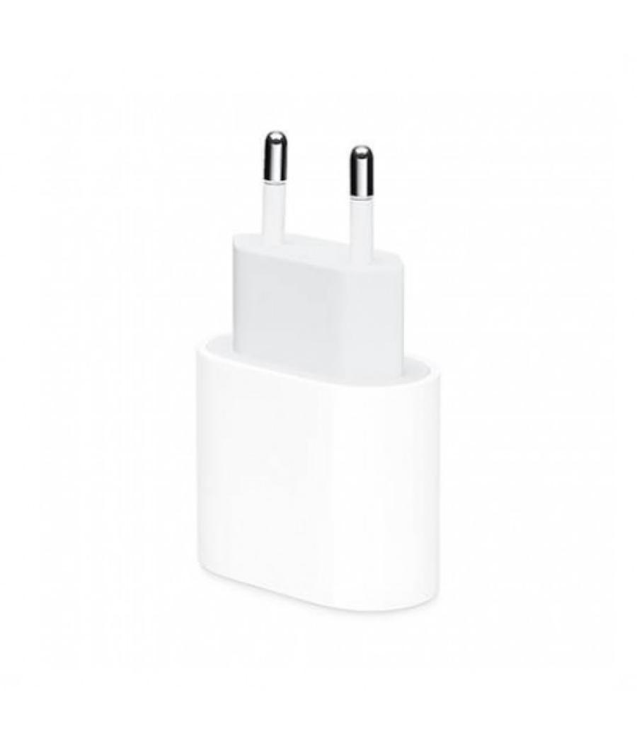 Cargador original apple 20w usb tipo c carga rapida - blanco - no incluye cable
