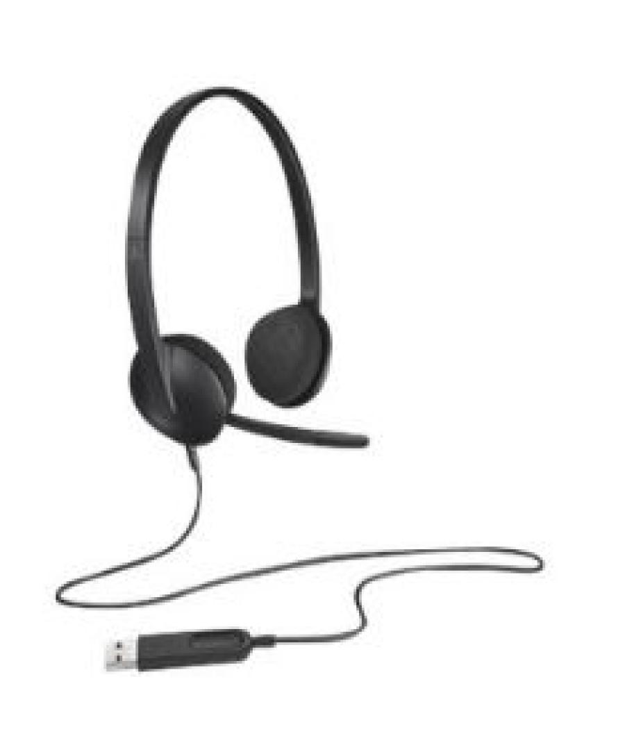 Auriculares con microfono logitech headset h340 usb