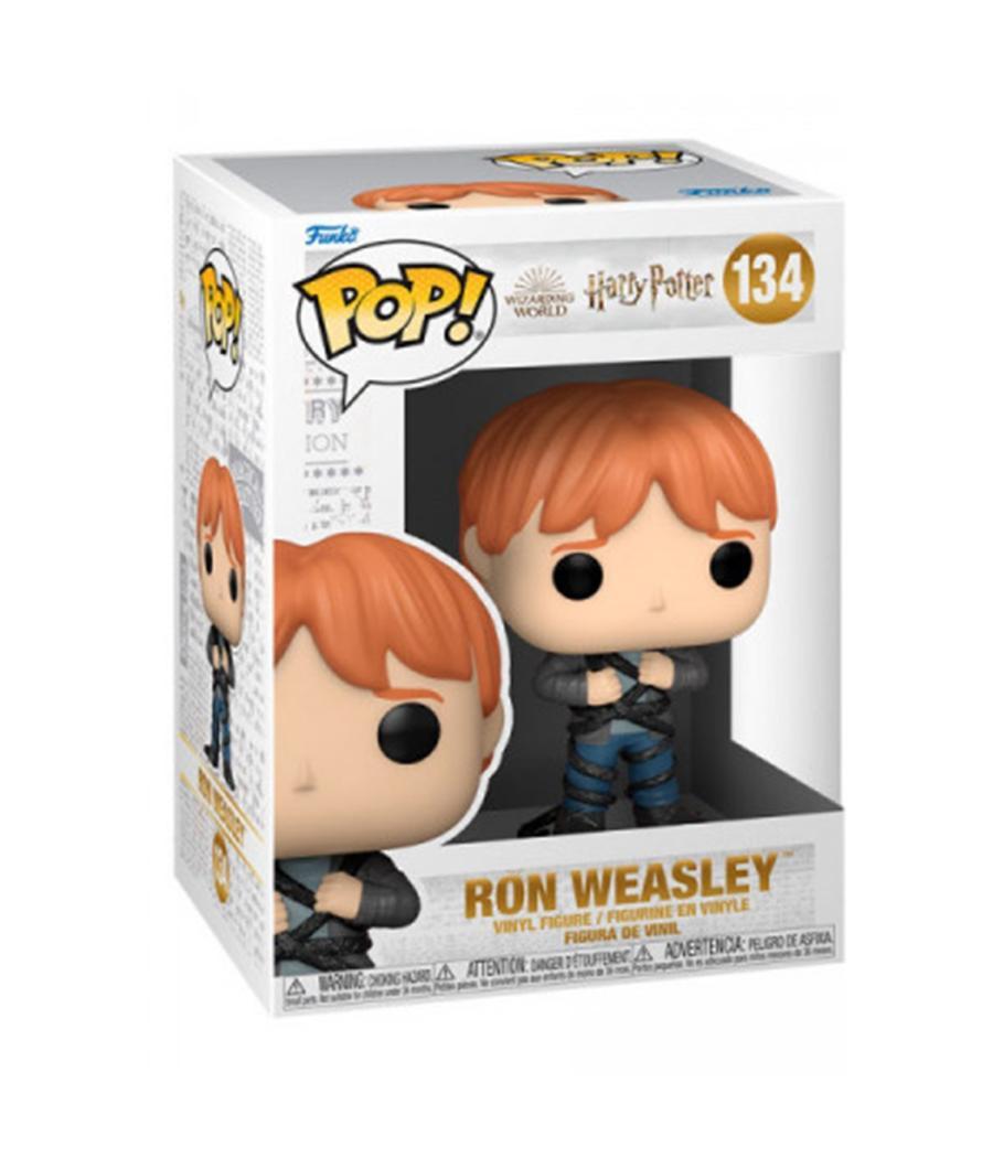 Funko pop harry potter ron weasley trampa planta piedra filosofal