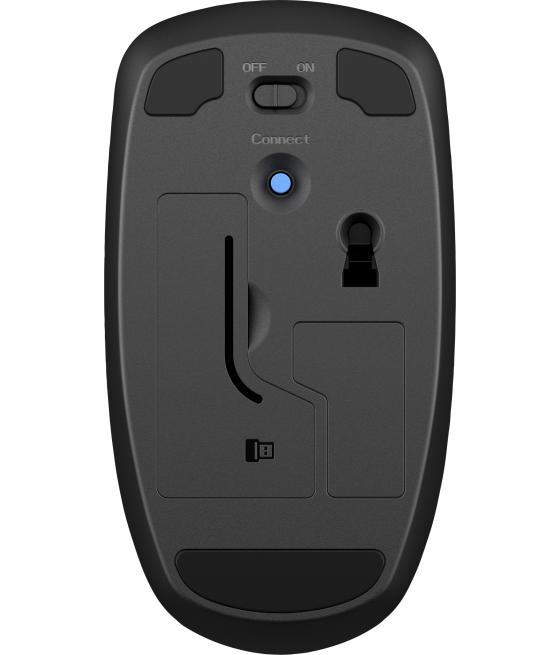 Mouse raton hp optico wireless inalambrico x200 negro