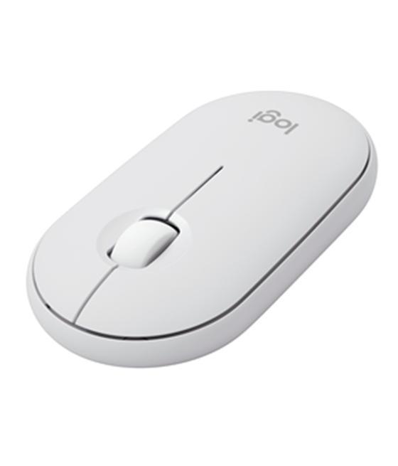 Raton inalambrico pebble mouse 2 m350s blanco bluetooth