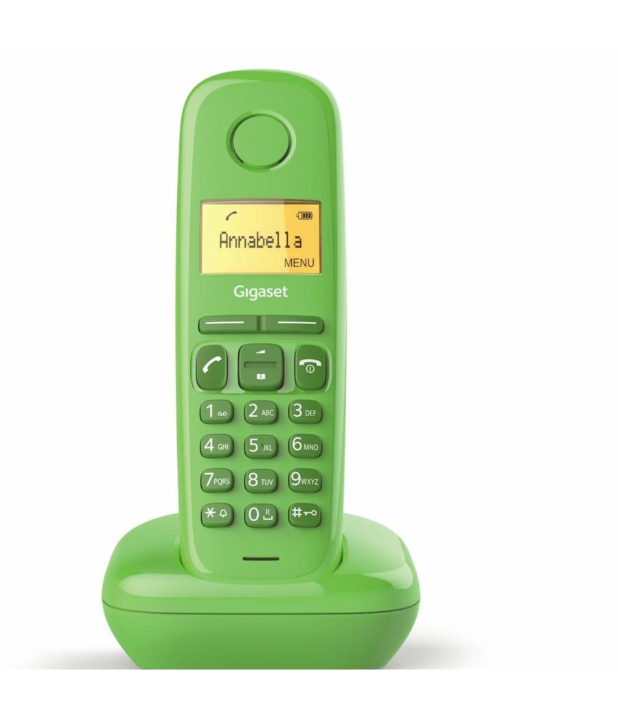 Telefono fijo inalambrico gigaset a170 verde 50 numeros agenda - 10 tonos