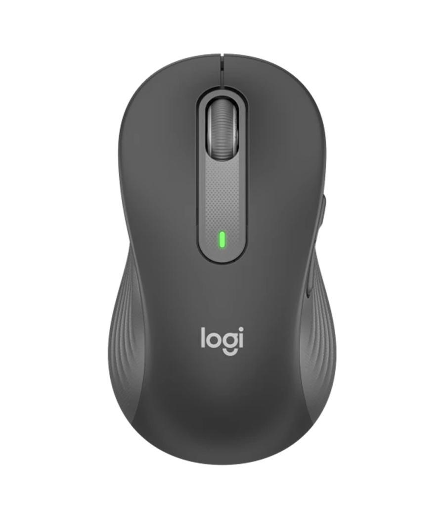 Mouse raton logitech m650 para zurdos optico wireless inalambrico negro