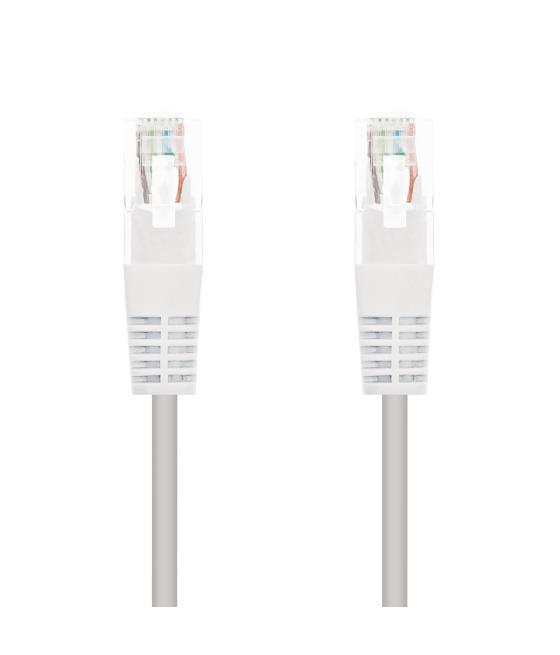 Latiguillo cable red utp cat.6 rj45 nanocable 3m blanco