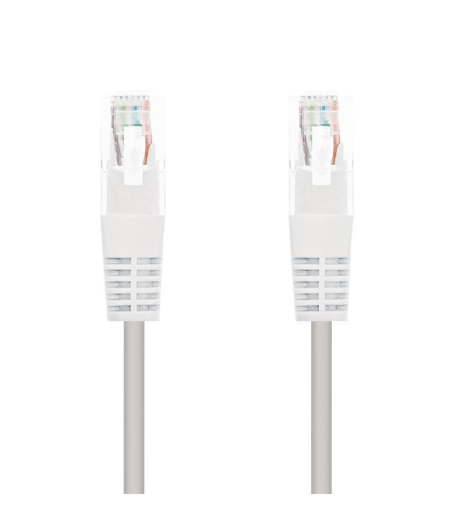 Latiguillo cable red utp cat.6 rj45 nanocable 3m blanco