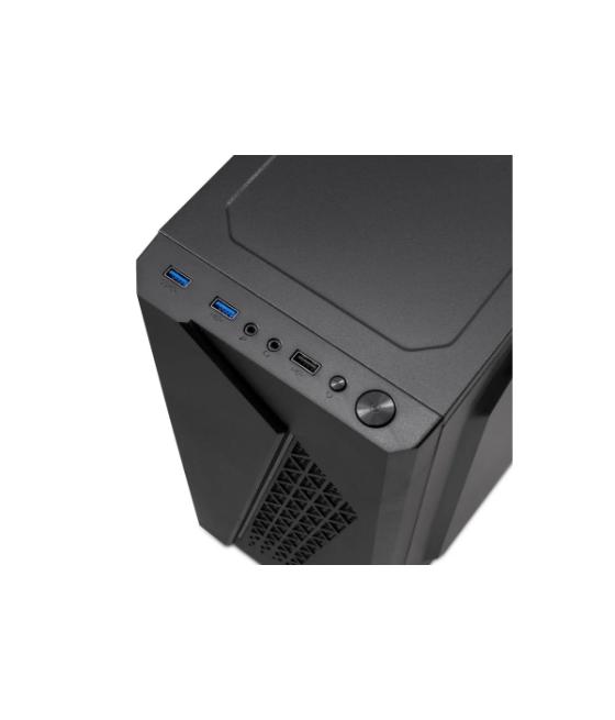 Caja ordenador microatx mpc50 2 usb 3.0 negra gaming oem