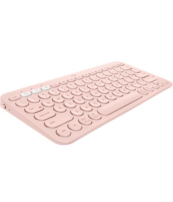 Teclado logitech k380 multi - device bluetooth rosa