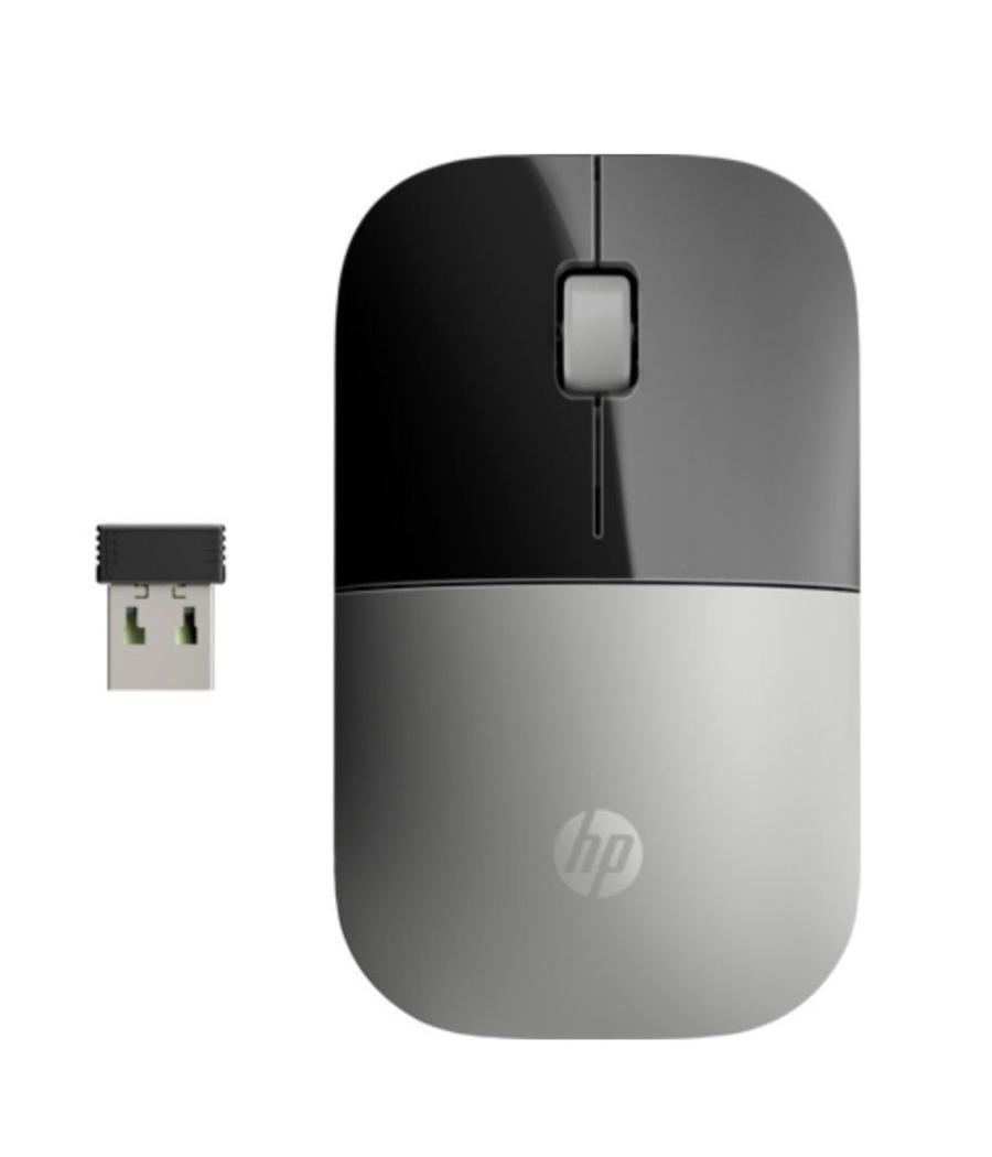 Mouse raton hp wireless inalambrico z3700 negro - plata