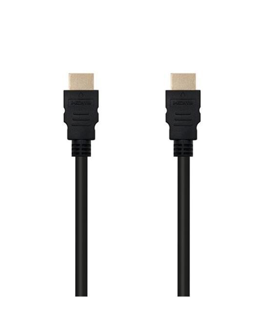 Cable hdmi(a) a hdmi(a) 4k 2m nanocable negro macho - macho - 60hz - 18gbps - v2.0