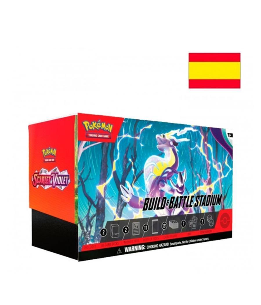 Juego de cartas pokemon tcg build & battle stadium 12.5 español