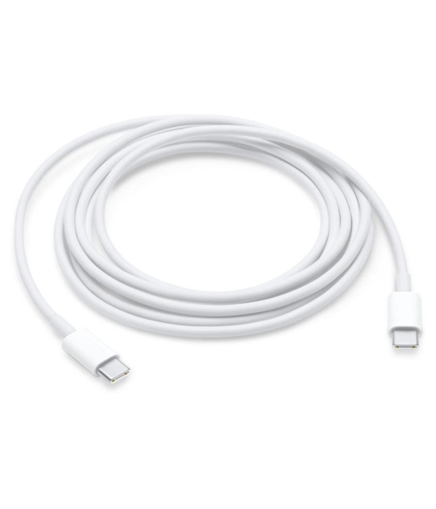 Cable original apple iphone usb tipo c a usb tipo c - 2 m - blanco