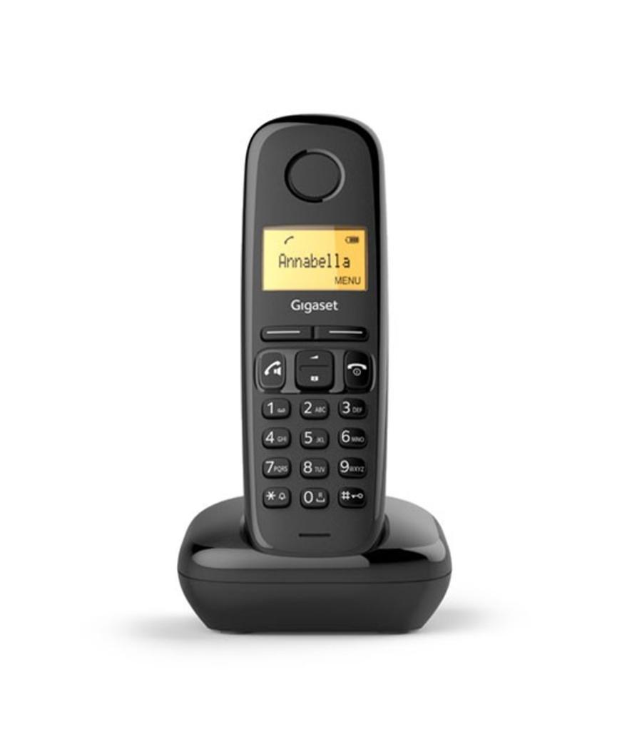 Telefono fijo inalambrico gigaset a270 negro 80 numeros agenda - 10 tonos