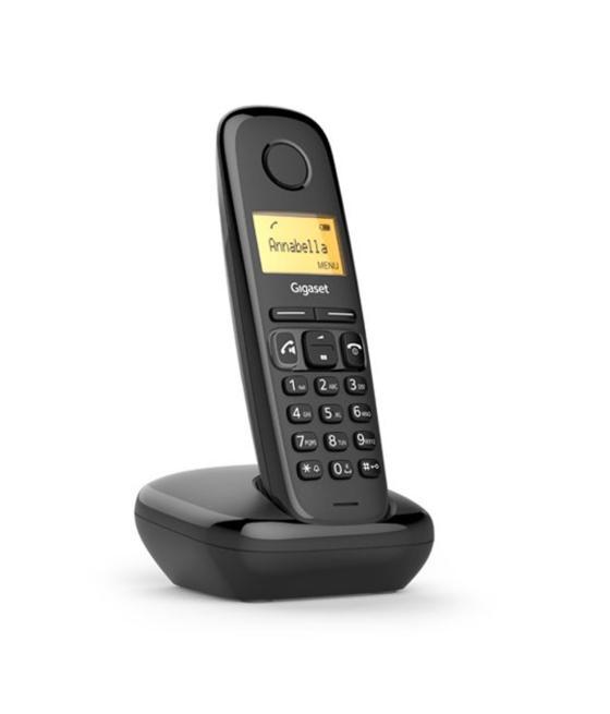 Telefono fijo inalambrico gigaset a270 negro 80 numeros agenda - 10 tonos