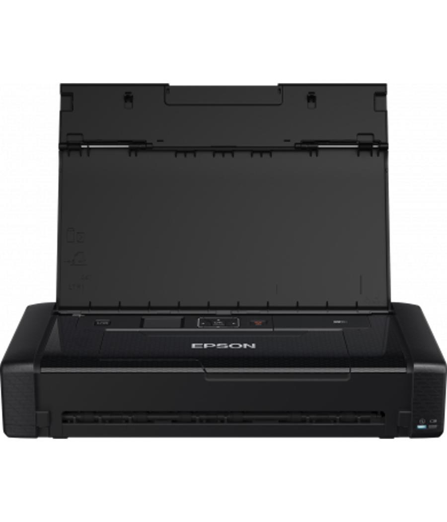 Impresora portatil epson inyeccion color wf - 110w workforce a4 - 14ppm - usb - wifi - wifi direct - adaptador ca