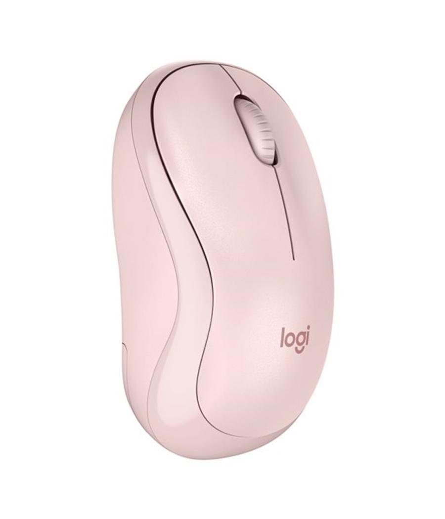 Mouse raton logitech m240 optico bluetooth silent rosado