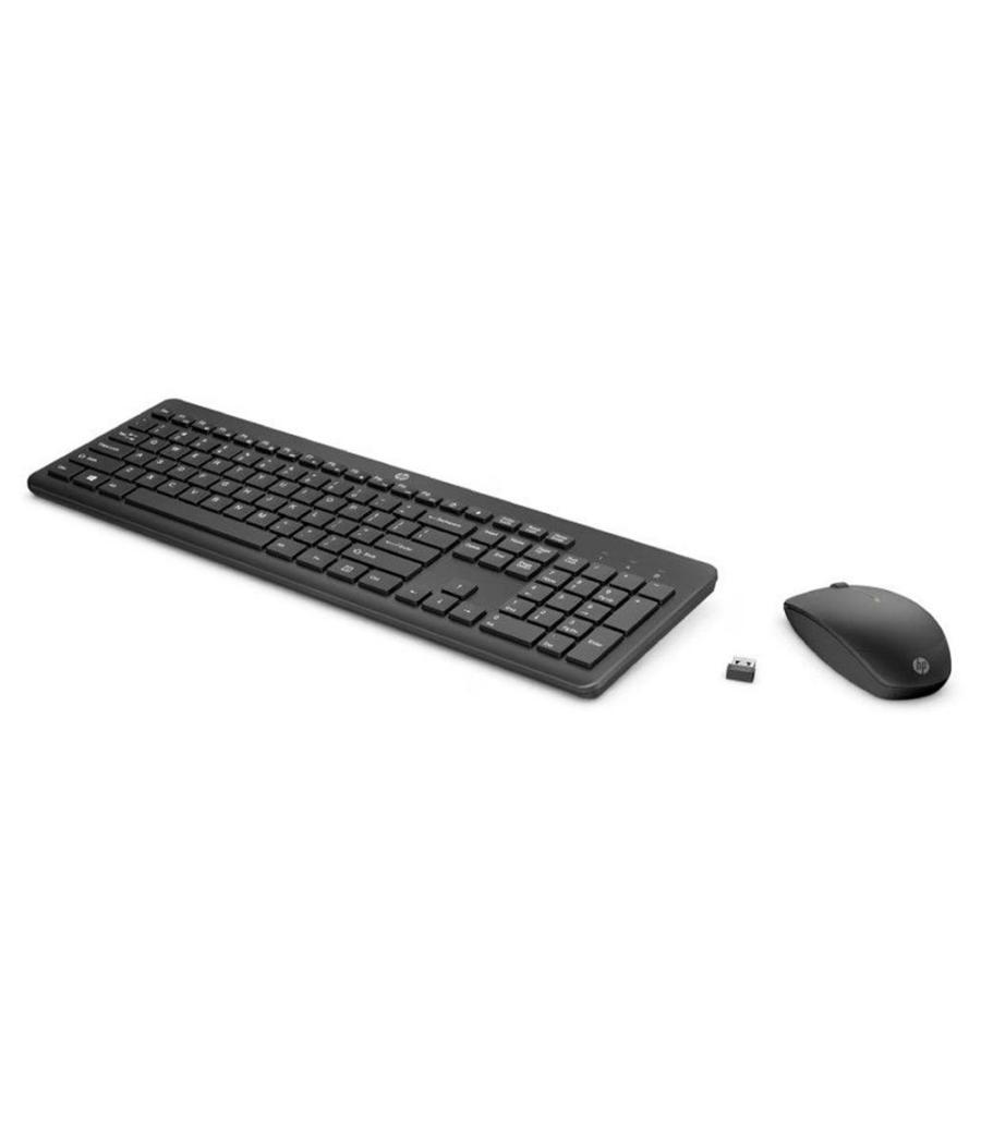 Combo de teclado y raton inalambrico hp 230 negro