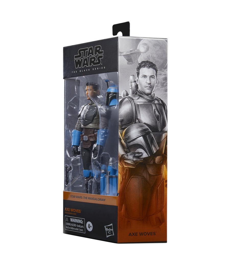 Figura hasbro star wars: the mandalorian - axe woves