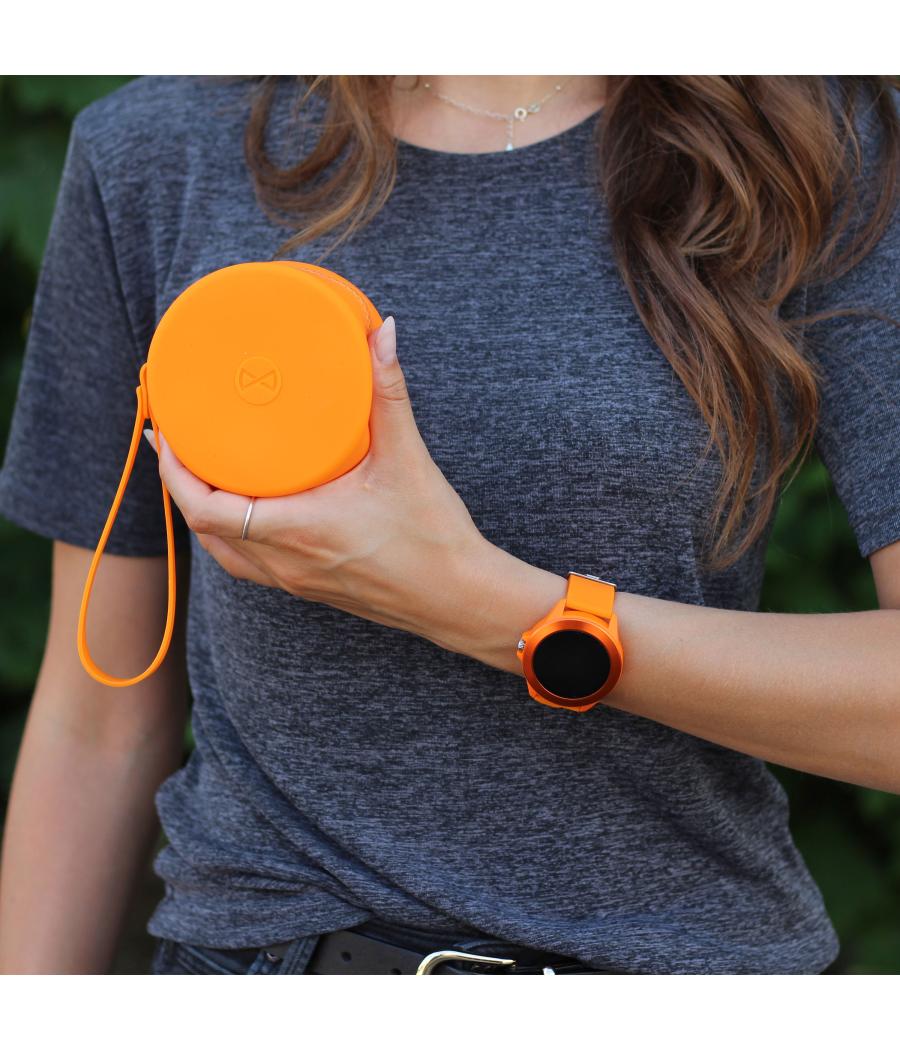 Reloj smartwatch forever colorum cw - 300 color naranja