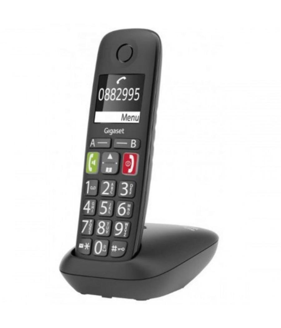 Telefono fijo inalambrico gigaset e290 negro 150 numeros - 21 tonos