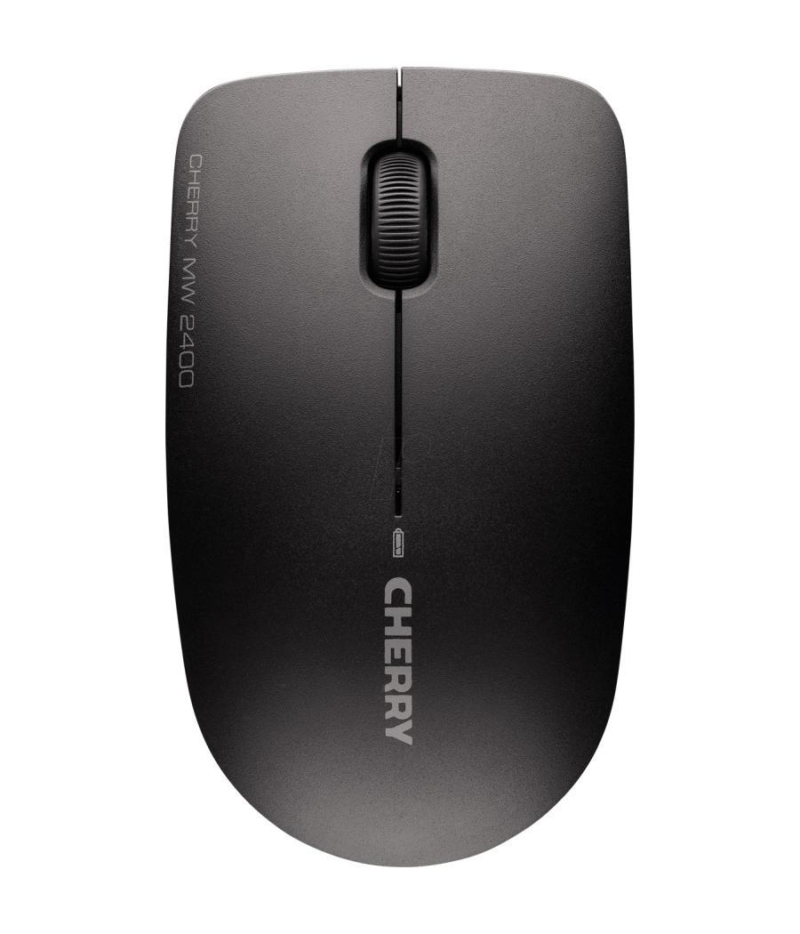 Mouse raton inalambrico cherry mw 2400 usb 3 botones negro