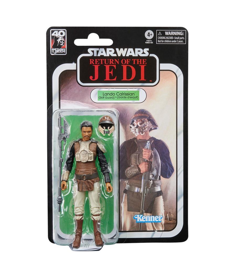 Figura hasbro star wars vintage collection lando skiff guard