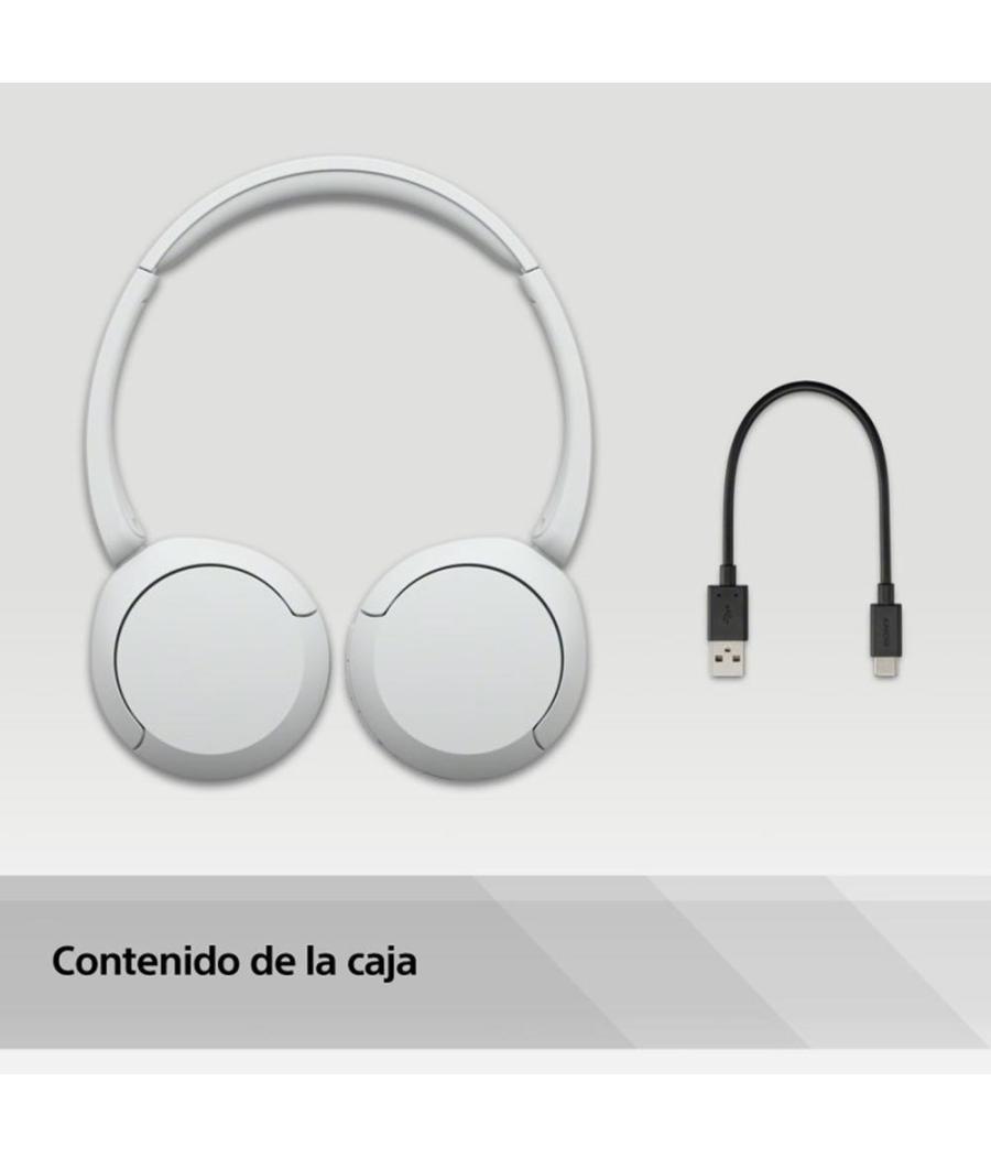 Auriculares sony wh - ch520 bluetooh blanco