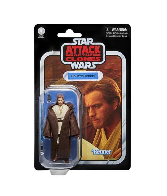 Figura hasbro obi wan kenobi 95 cm sw el ataque de los clones star wars vintage