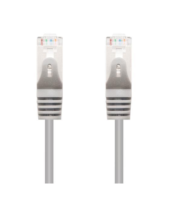 Latiguillo cable red ftp cat6 rj45 nanocable 3m gris