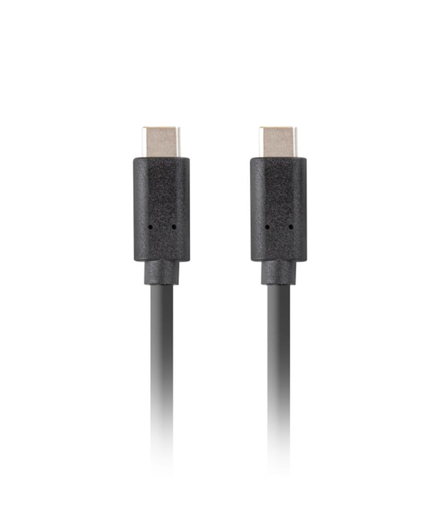 Cable usb tipo c lanberg 1m - macho - macho - negro