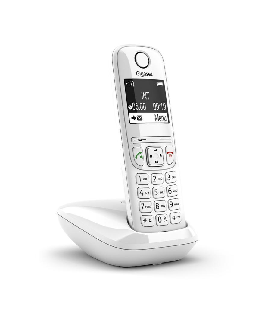 Telefono fijo inalambrico gigaset a690 iberia blanco 100 numeros agenda